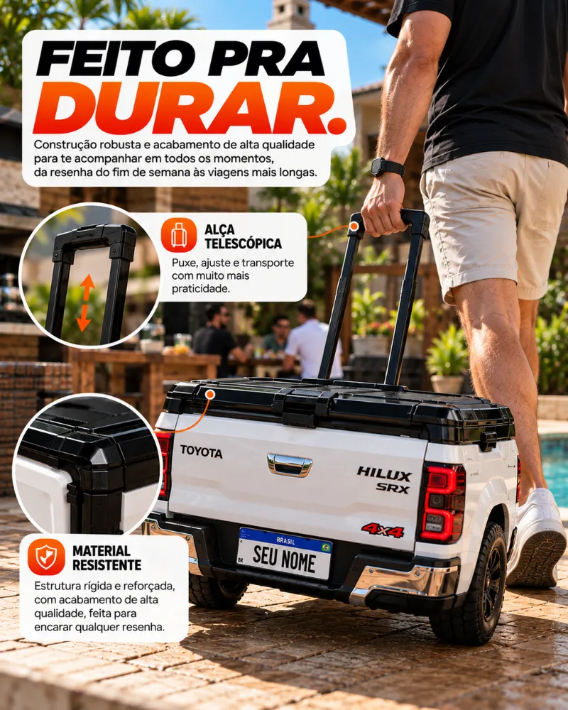 Mini Cooler MotorFrio – Cooler dos Apaixonados por Carros & Churrasco